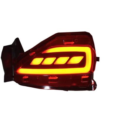 Red Rear Bumper Led Lights Reflector Lamp For Toyota Fortuner 2015 2016