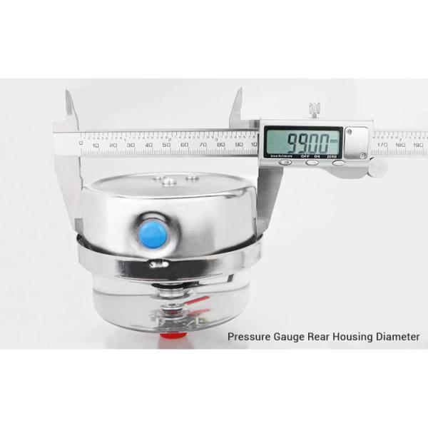 30VA 220V 380V Liquid Filling Electrical Contact Vacuum Pressure Gauges Manometer