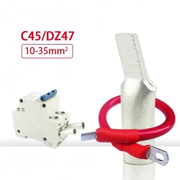C45 Copper Terminal Lugs Pin-shaped Insert Needle Connector Circuit Breaker Cable