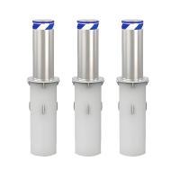 Retractable 100% Duty Rated Hydraulic Rising Bollards Electric Hydraulic Mechanically Operated
