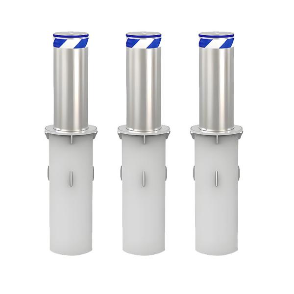 Retractable 100% Duty Rated Hydraulic Rising Bollards Electric Hydraulic Mechanically Operated