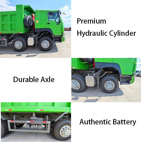 TITAN Howo 400 Sinotruk Howo 8x4 Dump Truck Price