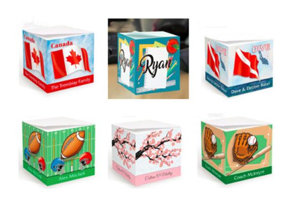Custom Logo Personalized Stationery Memo Pads CMYK Offset Printing