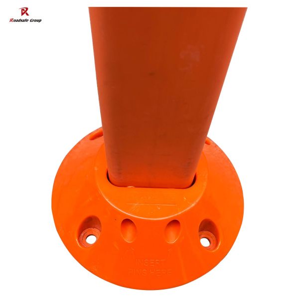 PU/TPU Flexible Reflective Delineator Post for Road Intersection Marking