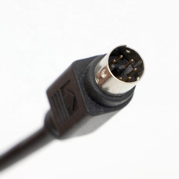 CUSTOM 1M 3M Shield S Video Male To Male Mini Din 6 Pin cable