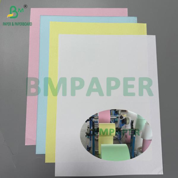 75g NCR Rolls 15 ½ 19 Widths CB White CFB Yellow CF Pink With Black Image