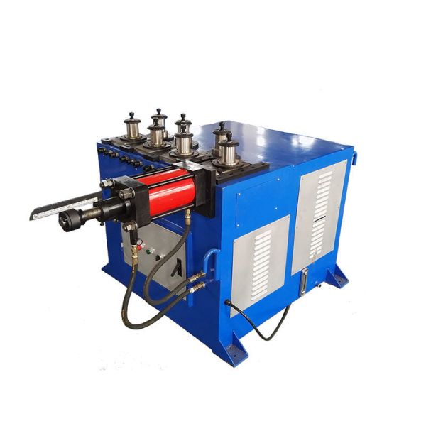 Round Wind Pipe 7 Rollers Angle Rolling Bender Profile Bending Making Machine