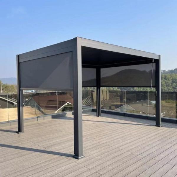 Adjustable Electric Pergola Perfect for Outdoor Garden Yard Terrace and Roof Event