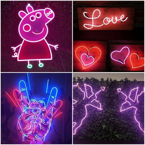 6x12mm IP65 LED Neon Strip , 12V Silicone Flexible LED Neon Tube For Christmas Decoration