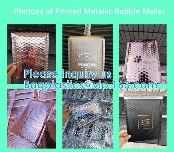 Custom Logo Bubble Mailers Padded Envelopes Courier Bags Gift Packaging Courier Postal Padded Shipping Envelope