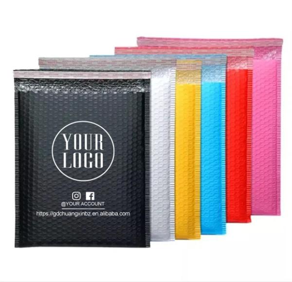CTCX Sobre De Burbujas Custom Bubble Envelopes Poly Mailers Bubble Plastic Bag for Packaging Poly Padded Bubble Mailers