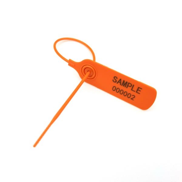 Custom 300mm Pull Tight Security Seals With 154 N Tensile Strength