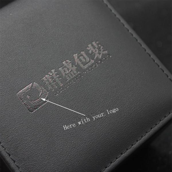Custom Luxury Mens Watch Box Leather Watch Storage Case Environmentally Friendly