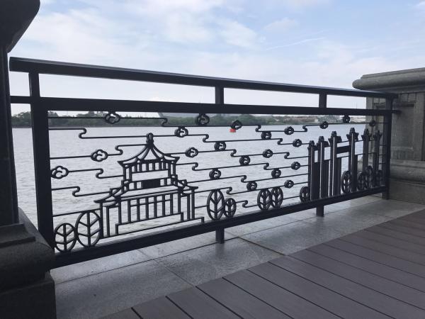 Wholesale price Villa Garden Decorative Laser Cut Steel Screen Fence Panels