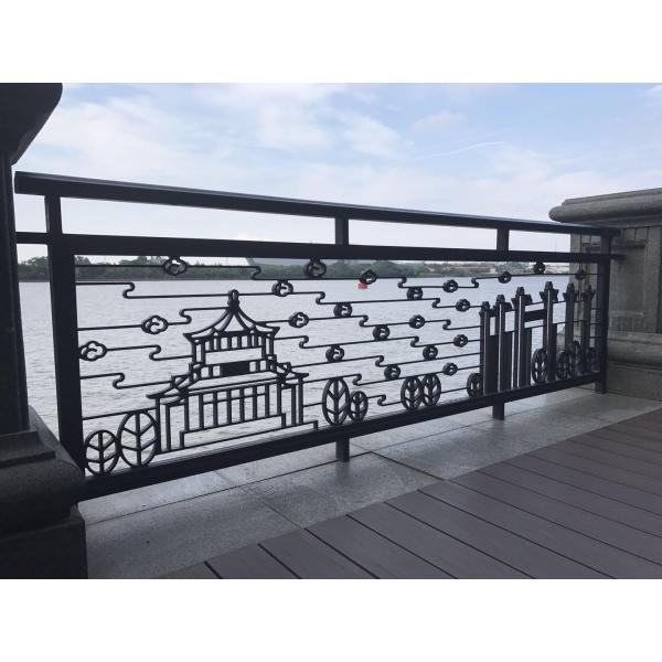 Wholesale price Villa Garden Decorative Laser Cut Steel Screen Fence Panels