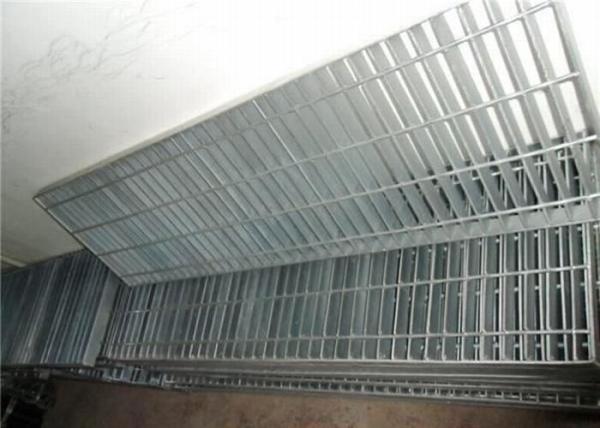 High Performance Steel Grating Drain Cover With Frame 25 X 5 Bearing Bar