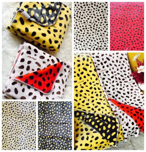 2018 All Season Coloful Flannel Baby Blanket 100*120cm 100% Polyester 150D 288F