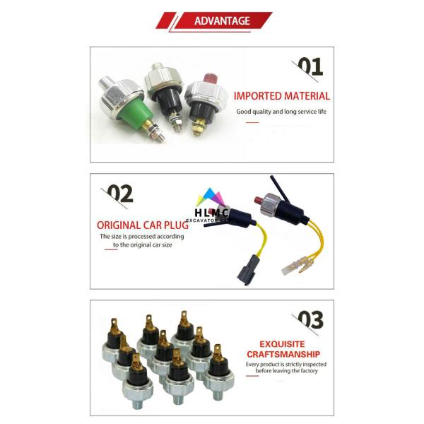 65.27441-7009 65.274417009 Aftermarket Oil Pressure Sensor Doosan DL08 DE12 BS106