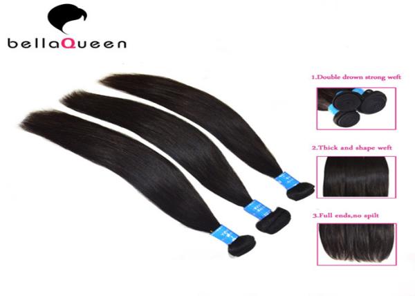 Full And Thick 7A Grade Double Drawn Virgin Hair Extensions For Black Women