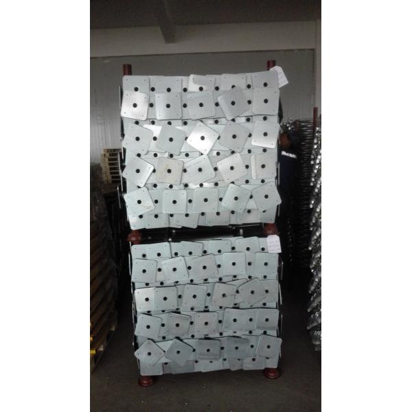 Ductile Iron Galvanized Adjustable Scaffold Screw Jack Nut , Swivel Screw Jack