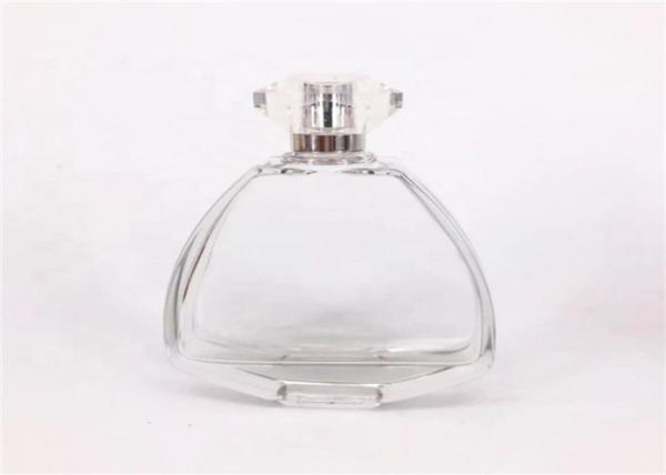 Creative Bayonet High Grade Crystal Glass Perfume Bottles 100ml Transparent Color