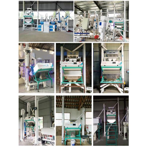 High Speed 5000 Pixels CCD Precision Color Sorter Machine For Basmati Rice