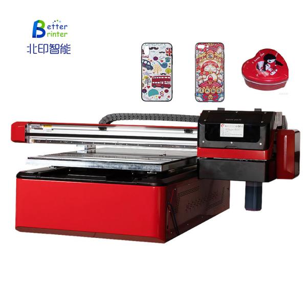 Flatbed 6090 Uv Printer Metal Leather Sheet Metal Clothes T-Shirt Inkjet Printer PVC Printing Machine