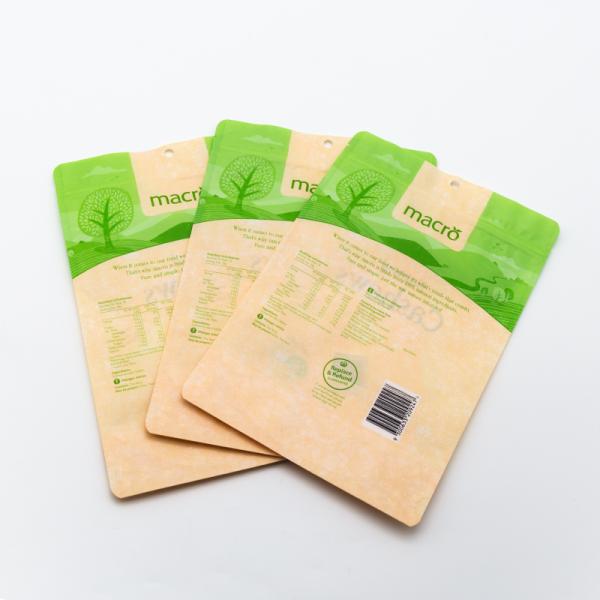 Zip-Lock Stand Up Pouches For Dry Food Packaging With Clear Windows And Food-Grade Materials Bulk Orders Discounts.