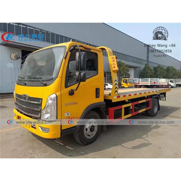 Foton Forland 3tons 5tons Small Wrecker Truck Flatbed Towing Truck