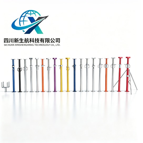 100% Recyclable Steel Heavy Duty Scaffolding Props Adjustable With Precision Leveling Adjust