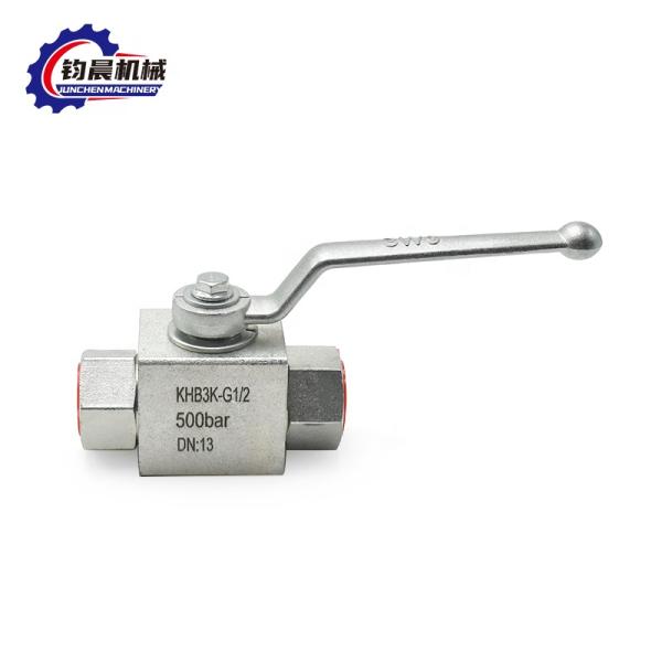 KHB3K-G1/2 BALL Structure Valve For Pressure Hydraulic Gas Applications