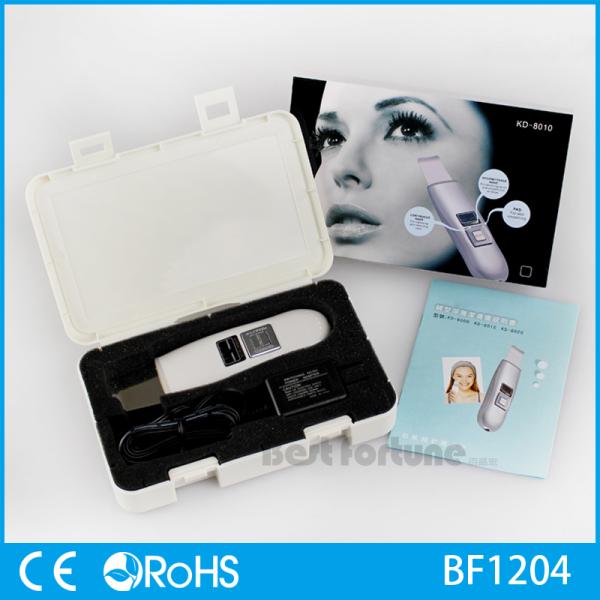 White Handy Rejuvenation Labelle Ultrasonic Skin Scrubber For Personal
