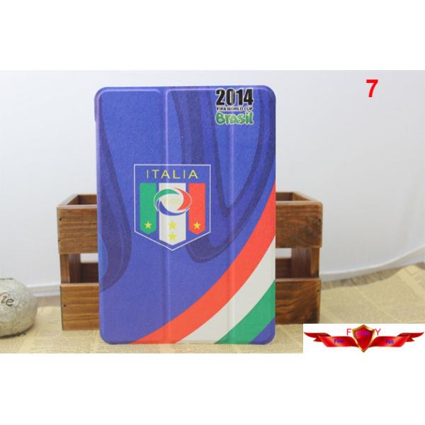 2014 Brazil World Cup Ipad Air Cartoon Cover Cases Multi Type Quality A++ Gift Box Include