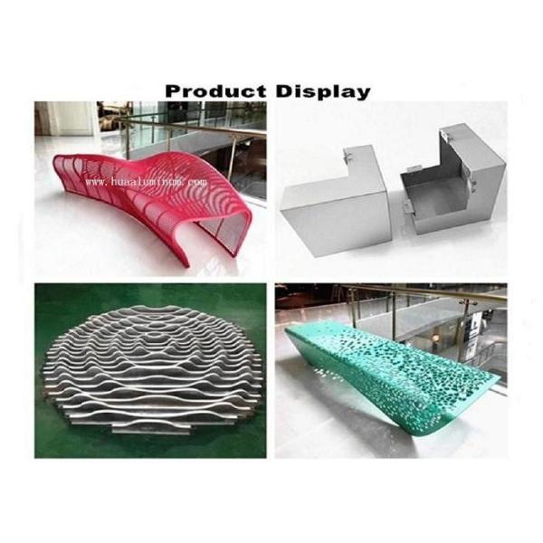 Abrasion Resistant 1000x2000mm Aluminum Solid Panel For Decorative