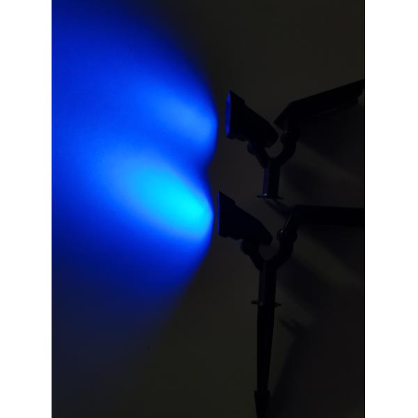 2W 240LM RGB SMD2835 LED Outdoor Solar Lawn Lights