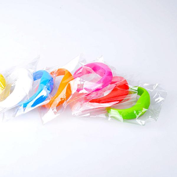 Sound Activated Rfid Rubber Wristband , Led Blue Glow Custom Rfid Bracelet