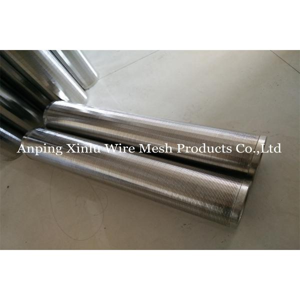 Electrolytic Polishing Stainless Steel 304 316L Johnson Filter Tube for Water Well Filtration