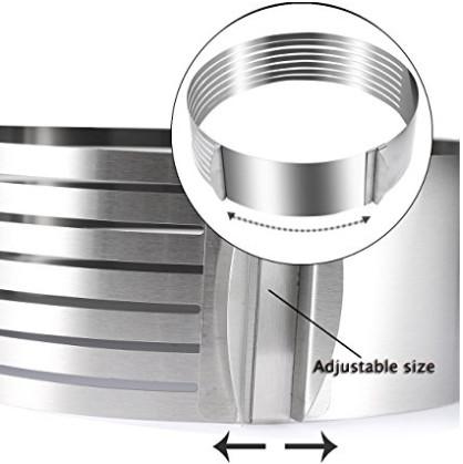 FBT010601 for wholesales adjustable stainless steel cake slicer kit