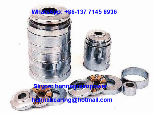 M5CT3073 Тандемальное тяговое роликовое подшипник T5AR3073 Пластиковый экструдерный подшипник 30x73x151 мм