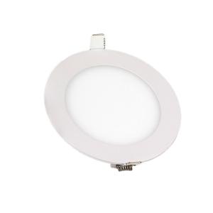 Recessed -15 Celsius 5500k LED Round Flat Panel Light