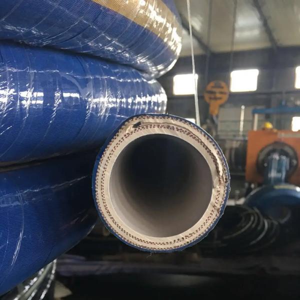 Industrial Phosphoric Acid Hose Braided Flexible XLPE 3inch Chemical Resistant