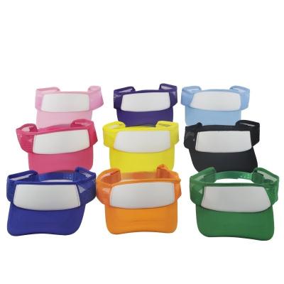 Stylish Sublimation Sun Visor Cap For Heat Transfer All Colors Available