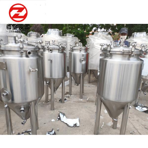 Electric 50L Home Beer Brewing Equipment With Small Fermenters 3 Years Warranty