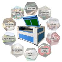 Industrial Grade 80w Co2 Laser Engraver For Rubber Stamps 3D Crystal Leather