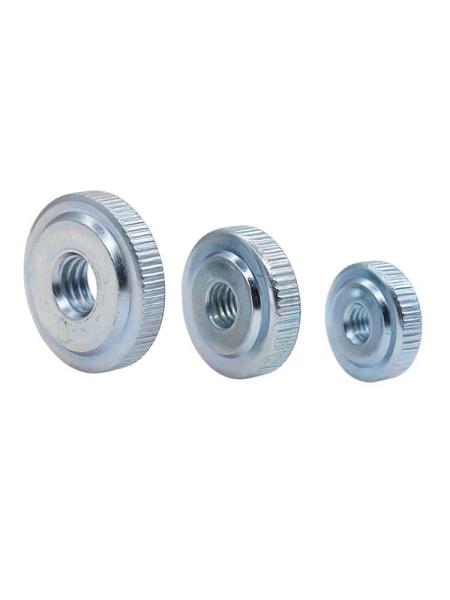 Carbon steel Round Knurled Thumb Nuts Conector Lock Adjusting Nuts