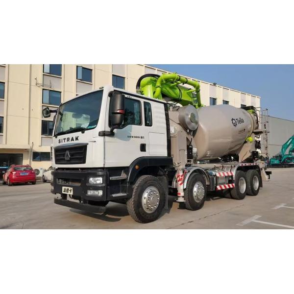 New 28M Concrete Mixer Pump Trucks With Smart Control System