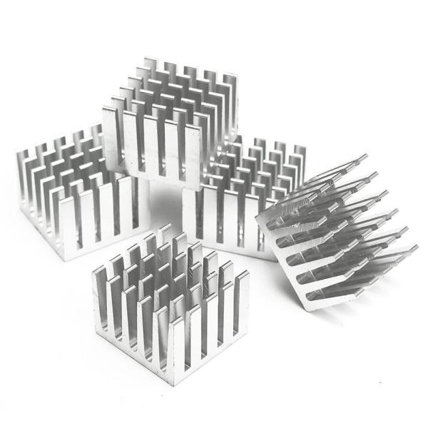 Anodized Aluminum Electronic Heat Sink Extrusion Anti Oxidation
