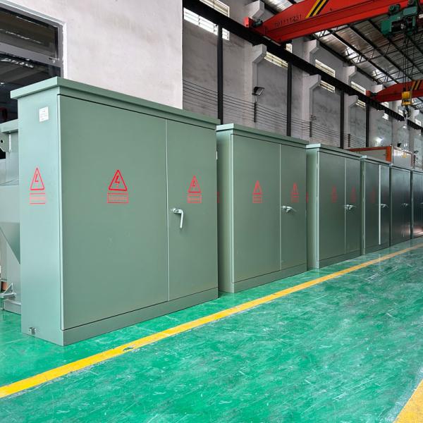 300Kva Three Phase Pad Mounted Transformer Oil Immersed Distribution 12870V To 208V ANSI IEEE Standards