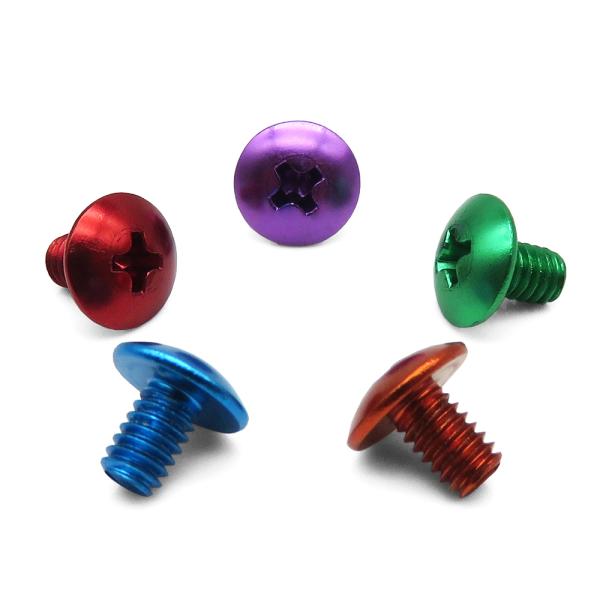 Пластиковый зонтиковый винт Phillips анодированный алюминиевый специальный винт