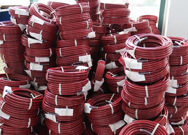 1/2 Inch 250bar Airless Paint Sprayer Hose Flexible , Abrasion Resistant Polyurethane Cover